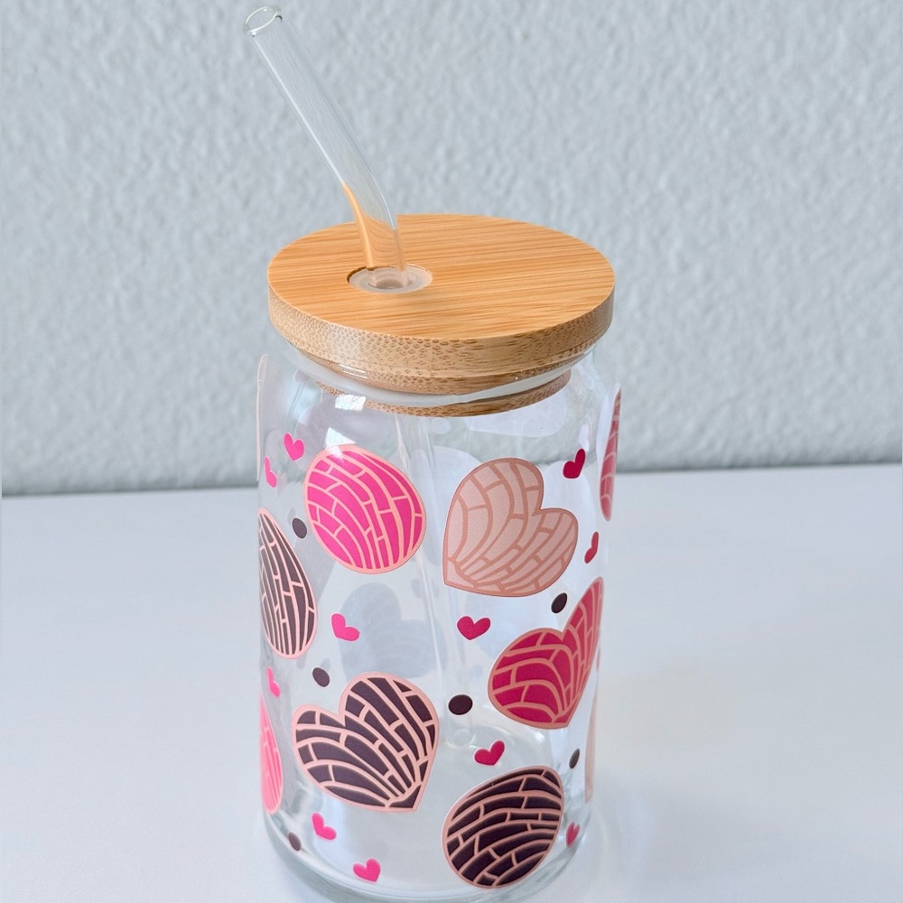 💖Pan Dulce Concha Libbey Glass Cup💖